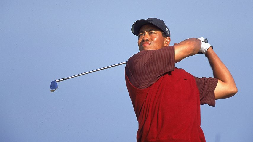Tiger Woods in Fife, Schottland