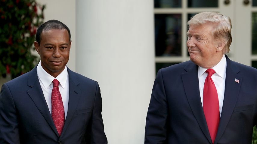 Tiger Woods und Donald Trump
