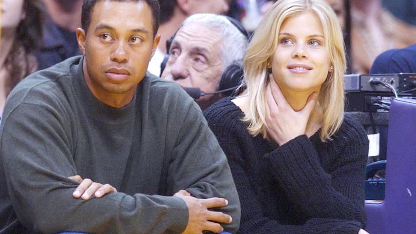 Tiger Woods und Elin Nordegren im Jahr 2003