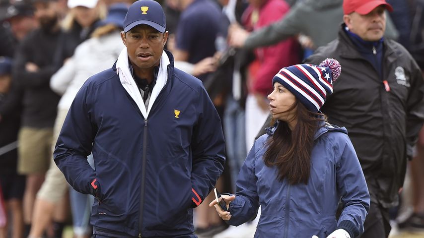 Tiger Woods und Erica Herman im Dezember 2019
