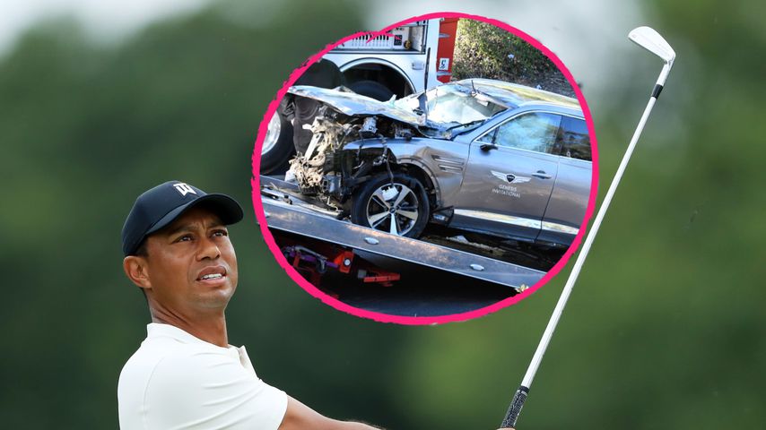 Nach Unfall: So heftig ist Tiger Woods' Wagen demoliert!