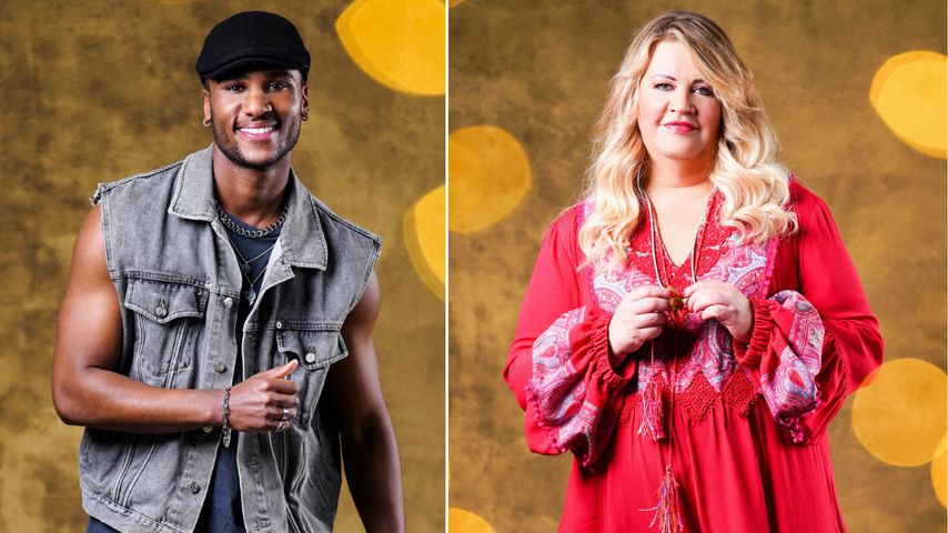 Collage: Tijan Njie und Ilka Bessin, Kandidaten bei "Let's Dance" 2020