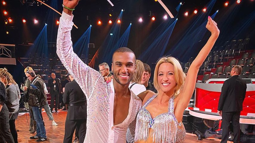 Tijan Njie und Kathrin Menzinger bei "Let's Dance"