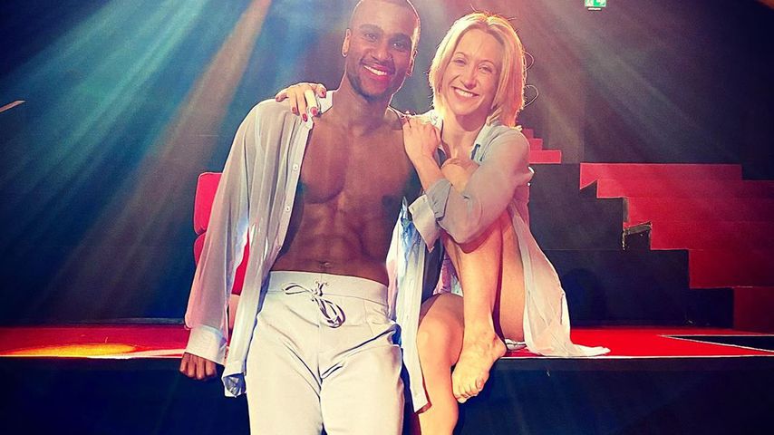 Tijan Njie und Kathrin Menzinger im Mai 2020