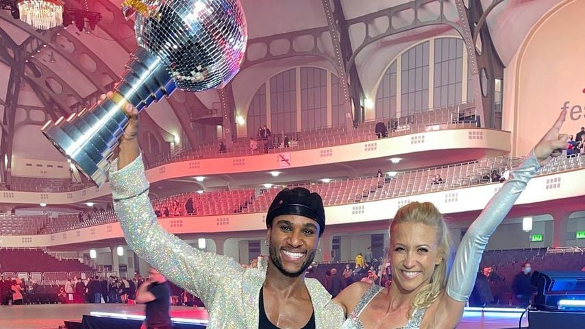 Tijan Njie und Kathrin Menzinger auf der "Let's Dance"-Tour 2021