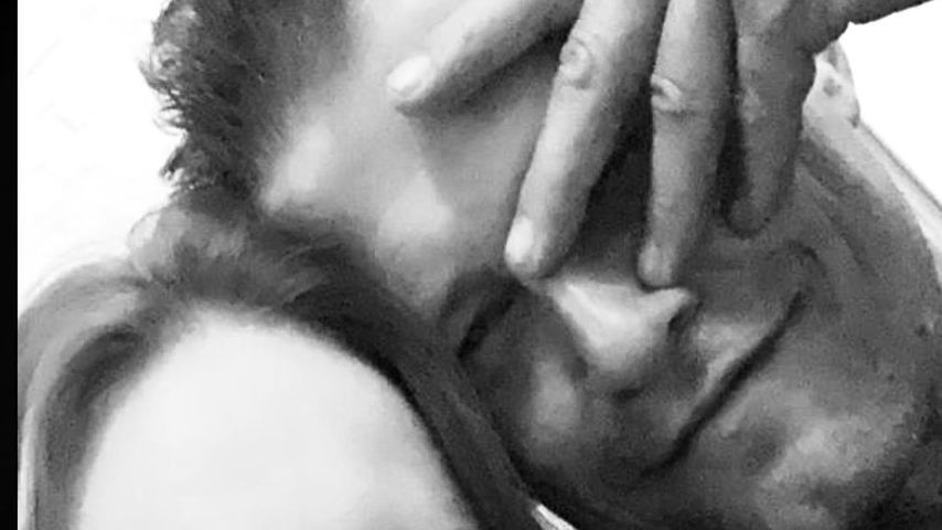 Til Schweiger mit seiner Freundin Sandra, Februar 2020