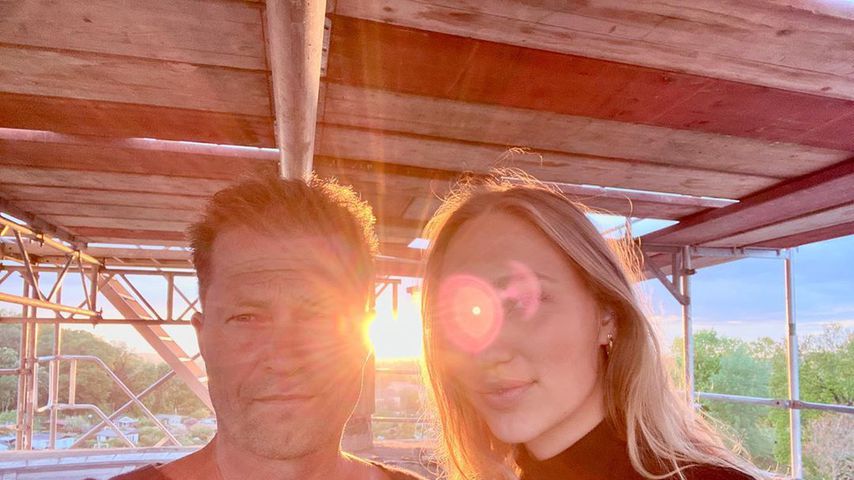 Til Schweiger mit seiner Freundin Sandra