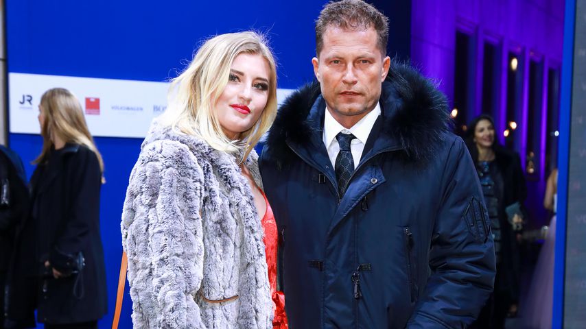 Til Schweiger mit Tochter Luna bei der GQ Men of the Year 2017 Preisverleihung in Berlin