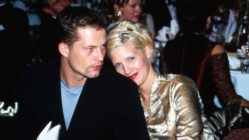 Til Schweiger und Dana Schweiger bei der UNESCO Gala in Neuss, 31. Oktober 1998
