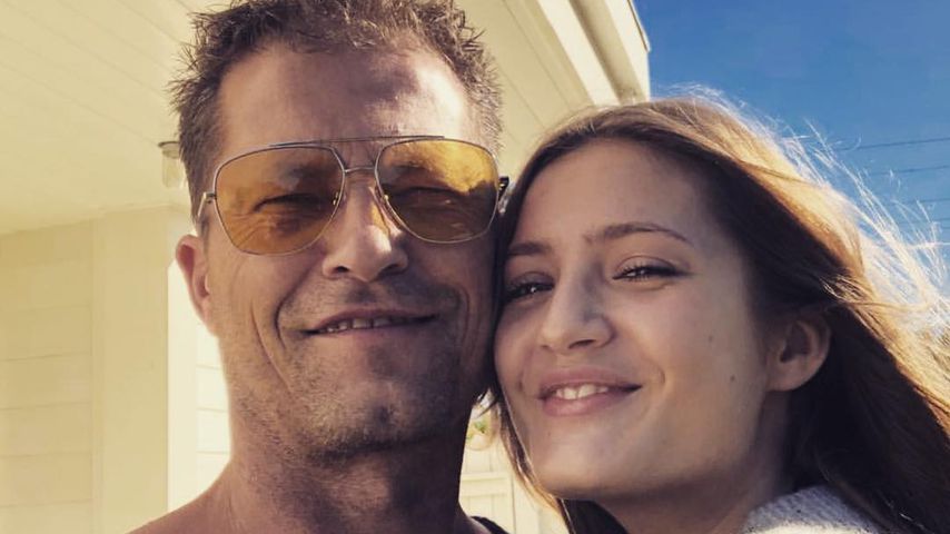 Til Schweiger und Lilli Schweiger im Januar 2019