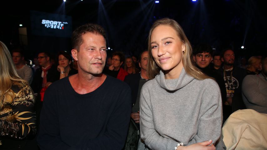 Til Schweiger und seine Ex-Freundin Sandra im Januar 2020 in Hamburg