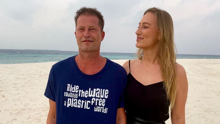 Til Schweiger mit seiner Ex-Freundin Sandra auf den Malediven, Februar 2020