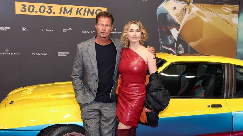Til Schweiger und Tina Ruland im Jahr 2023