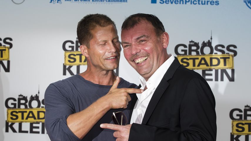Til Schweiger und Tom Zickler 2013 in Berlin