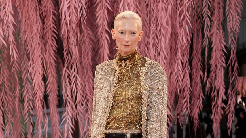 Tilda Swinton bei der Chanel Haute Couture Show während der Paris Fashion Week, Januar 2026