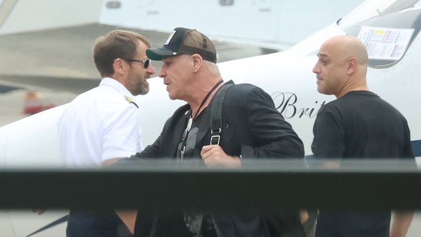 Till Lindemann am Flughafen