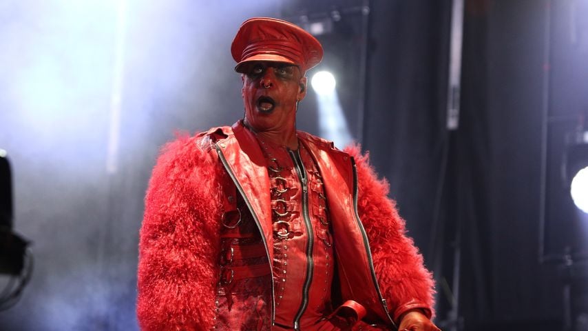 Till Lindemann auf einem Konzert