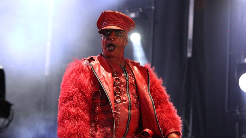 Till Lindemann auf einem Konzert