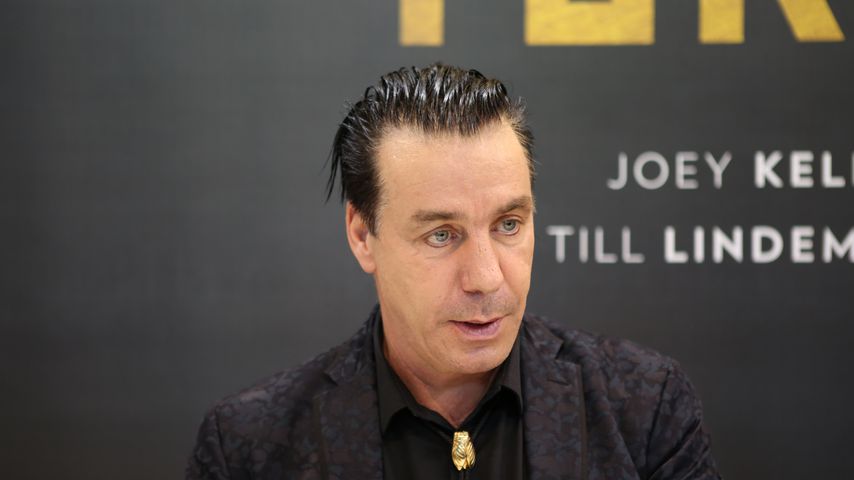 Till Lindemann im Oktober 2017 in Frankfurt