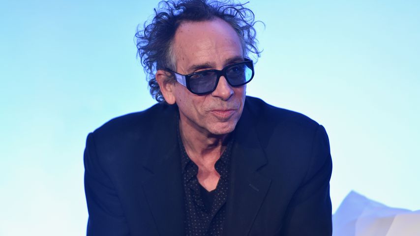 Tim Burton bei einer Pressekonferenz in L.A. im März 2019