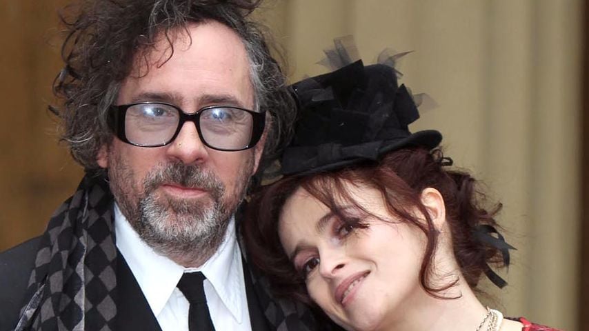 Tim Burton und Helena Bonham Carter, Februar 2012