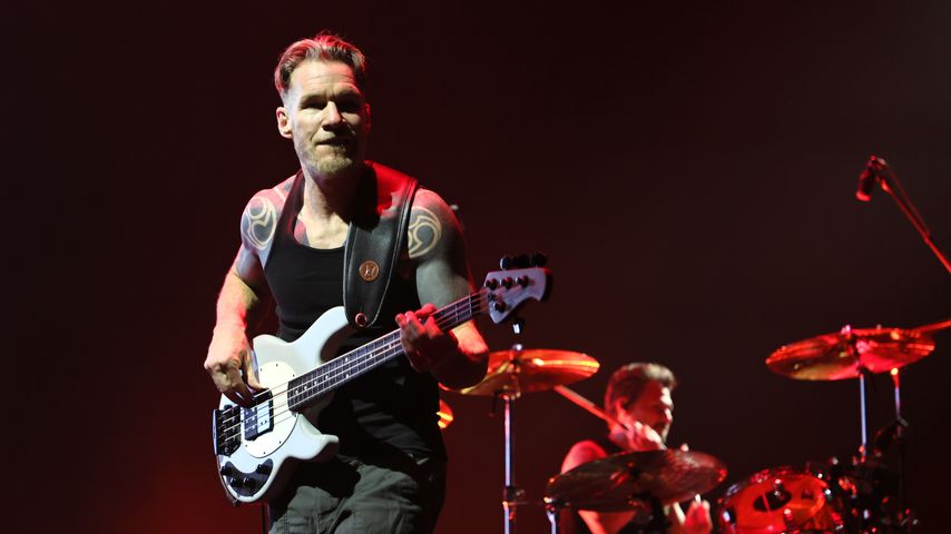 Tim Commerford bei einem Rage-Against-The-Machine-Konzert in New York City im August 2022
