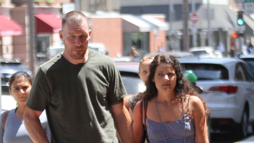 Tim Commerford und seine Ex Aleece Dimas im August 2015
