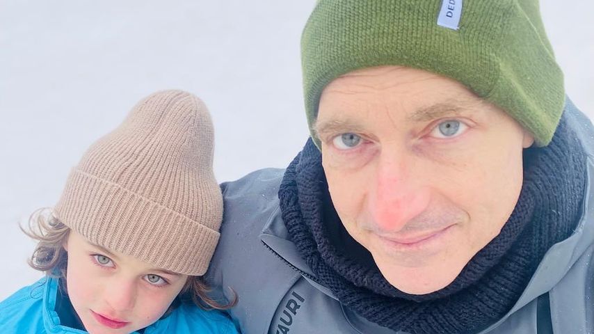 Tim Lobinger und sein Sohn