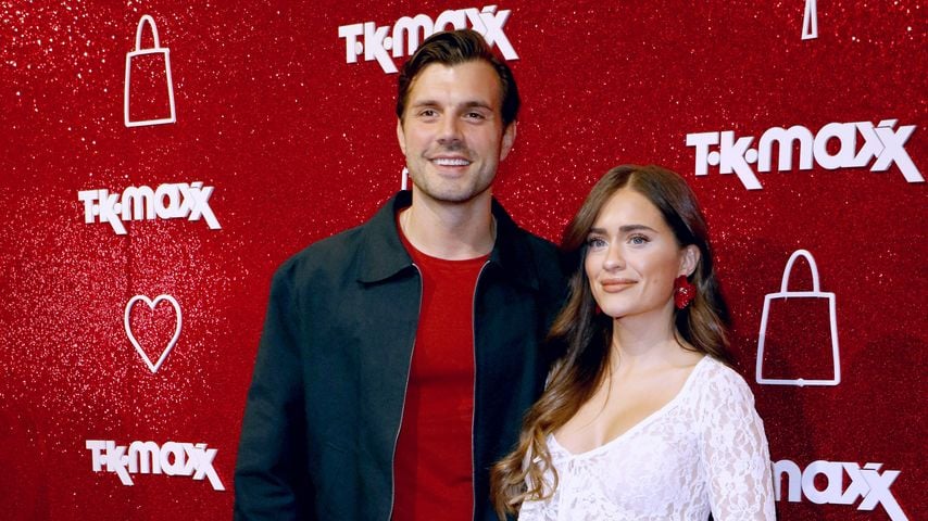 Tim Reitz und Vivien Grabatis bei der Wiedereröffnung der TK Maxx Filiale am Alexanderplatz in Berlin, 25.9.2026