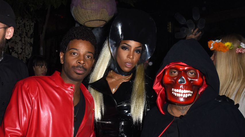 Tim Weatherspoon, Kelly Rowland and Jermaine Dupri, 2017