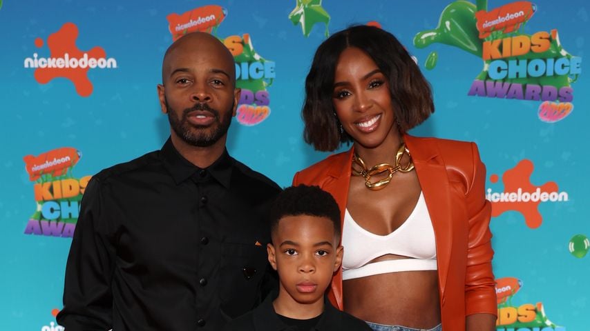 Tim Weatherspoon, Titan und Kelly Rowland auf den Nickelodeon Kids' Choice Awards