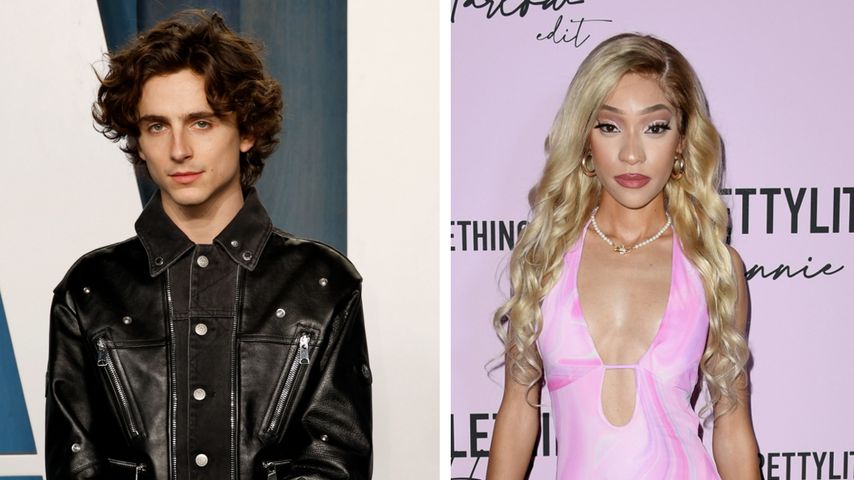 Bandelt Timothée Chalamet jetzt etwa mit diesem Model an?