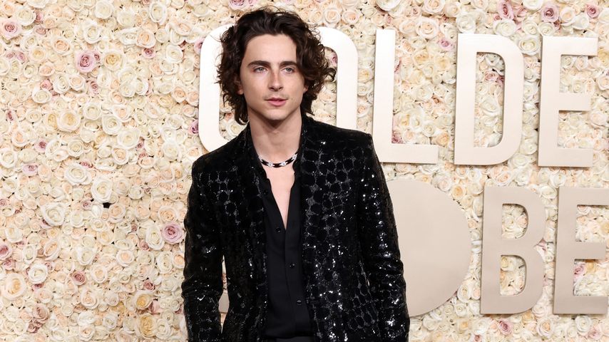 Timothée Chalamet bei den Golden Globe Awards 2024