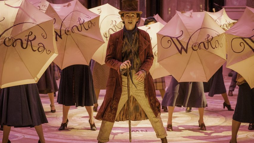 Timothée Chalamet in "Wonka"
