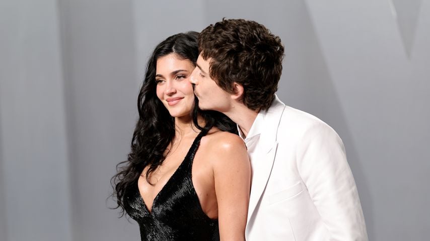 Kylie Jenner and Timothée Chalamet bei der Vanity Fair Oscar Party 2026