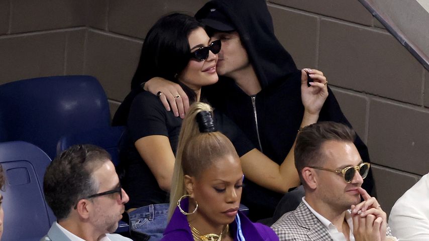 Timothée Chalamet  und Kylie Jenner bei den US Open 2023