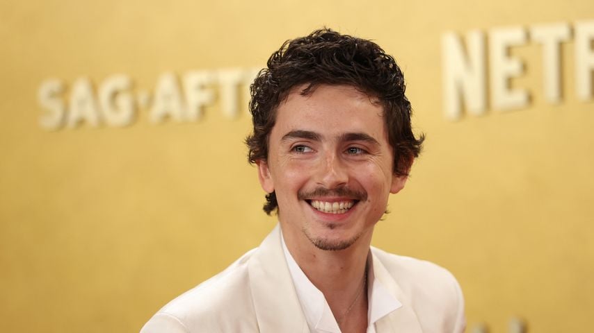 Nicht Kylie: Timothée Chalamet bringt Mama zu Actor Awards
