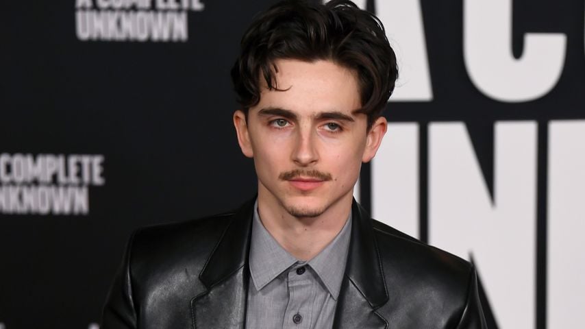 Timothée Chalamet bei der Premiere von "A Complete Unknown", Dezember 2024
