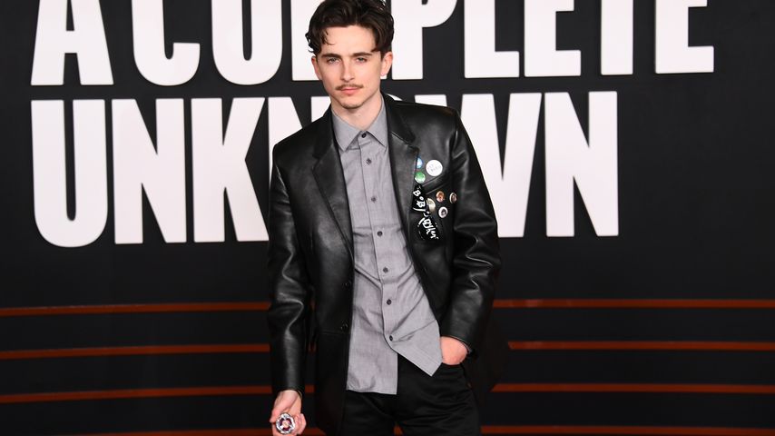 Timothée Chalamet nahm neun Kilo zu, um Bob Dylan zu spielen