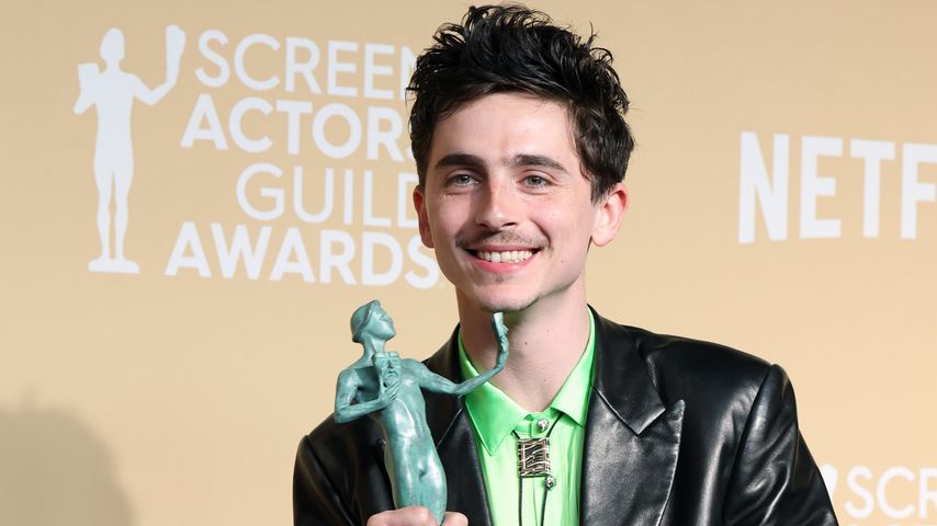 Timothée Chalamet bei den SAG Awards 2025