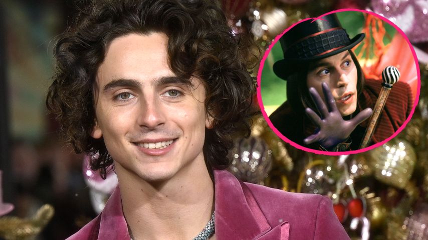 Holte Timothée Chalamet für "Wonka" Tipps bei Johnny Depp?