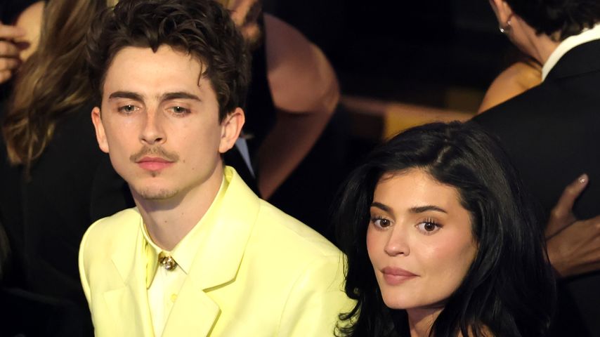 Schauspieler Timothée Chalamet und Model Kylie Jenner bei den Oscars 2025