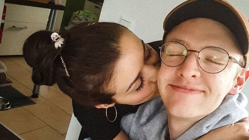 Timur Bartels mit seiner Freundin Michelle