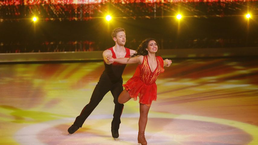 Timur Bartels und Amani Fancy bei "Dancing on Ice"