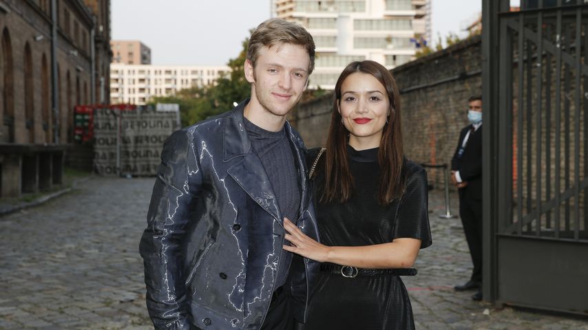 Timur Bartels und Michelle Math beim Deutschen Schauspielpreis, September 2020