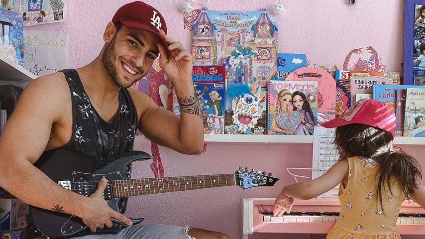 Timur Ülker mit seinen beiden Kindern