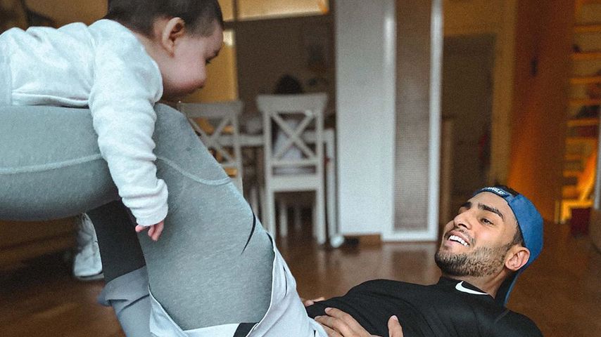 GZSZ-Star Timur Ülker bei süßem Home-Work-out mit Baby Ilay