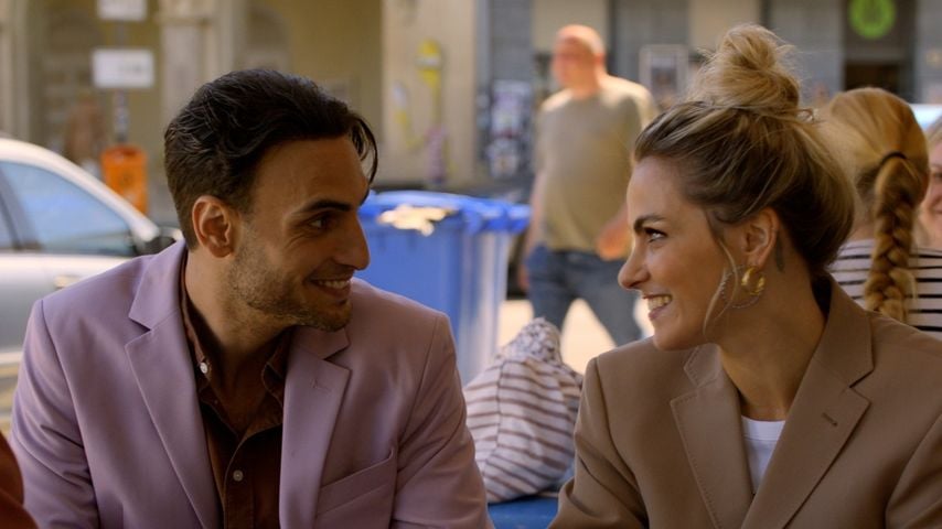 Timur Ülker (Nihat) und Sarah Mangione (Liz) bei "GZSZ"