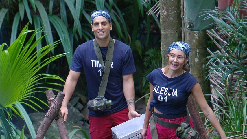 Timur Ülker und Alessia Herren im Dschungelcamp 2025