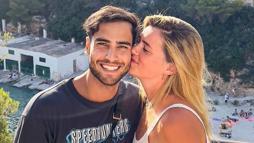 Schauspieler Timur Ülker mit seiner Partnerin Caroline Steinhof